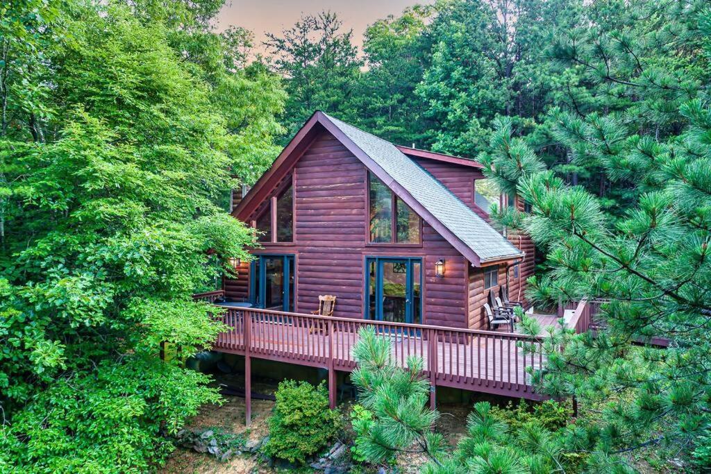 New Hot Tub! Secluded 3 Bed Cabin In Pigeon Forge Villa Exterior photo